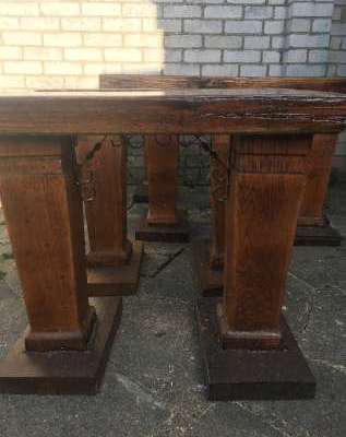 Sleeper garden bench&nbsp;set