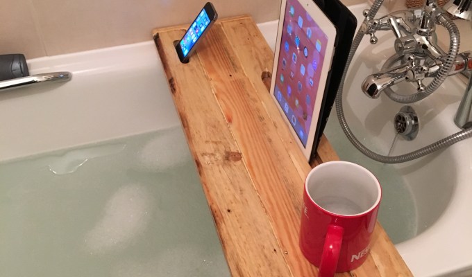 Hand made bath&nbsp;caddy
