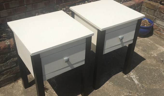 Pair of bedside&nbsp;cabinets