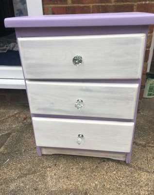 up-cycled bedside unit