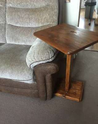 Couch swivel side&nbsp;table
