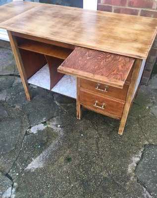 up-cycled vintage desk/sideboard