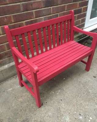 Child’s garden bench
