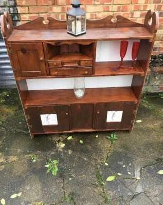 Restored handmade display&nbsp;cabinet