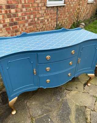 Elegant upcycled  sideboard