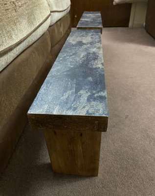 Handmade mini benches