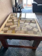 Handmade freight block&nbsp;table